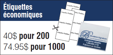 étiquettes vêtements